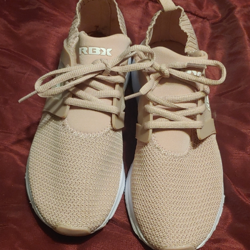 RBX Sneakers Light Pink And White Like New Size 8 Woman's Sneakers